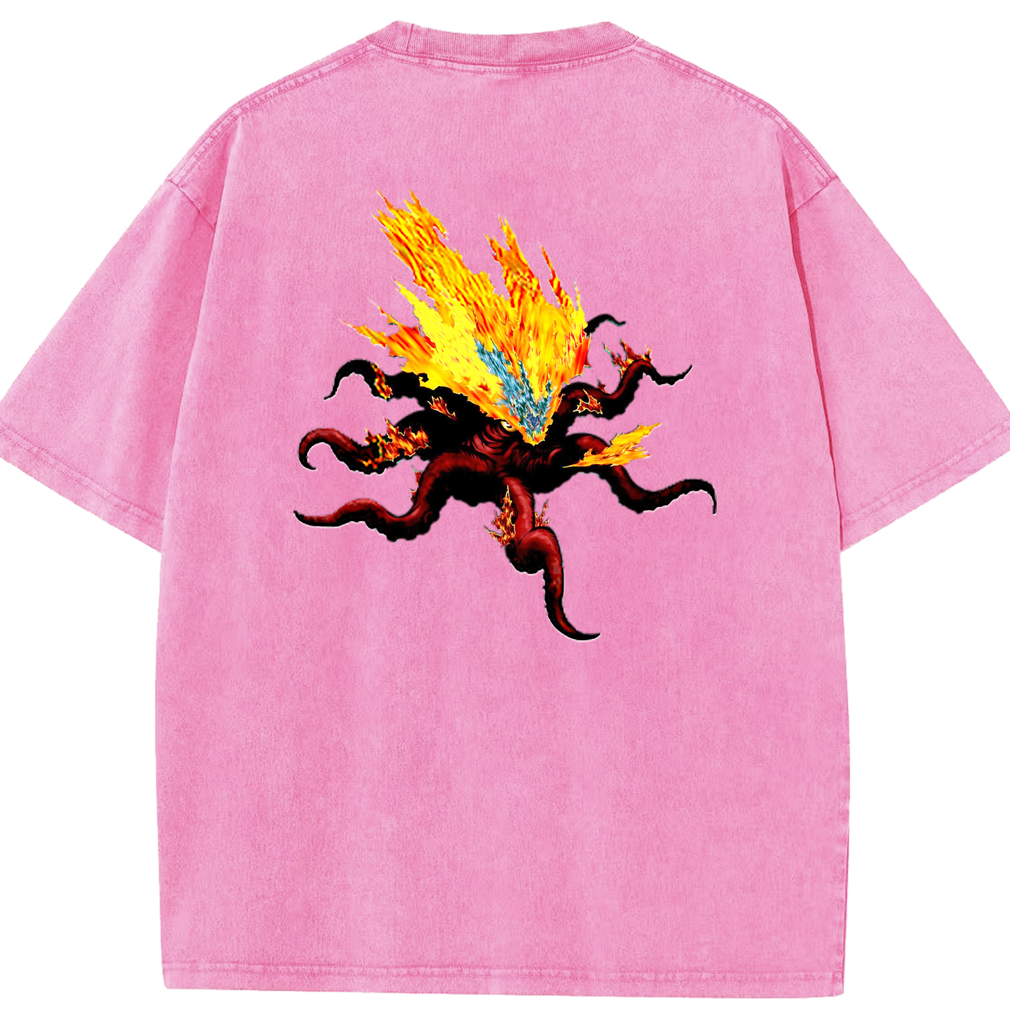 （画像用） 遊☆戯☆王 Yu-Gi-Oh! 綿100% ヴィンテージ風 半袖Tシャツ（背面プリント）